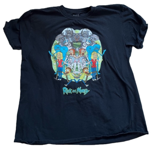 XL black Rick and Morty (Adult Swim) t shirt